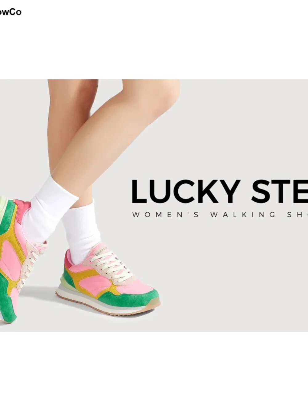 Women's Platform Sneakers Suede Colorblock Retro Casual Athletic
